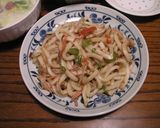 ちくわ♪ＤＥ♪焼きうどん作り方6写真