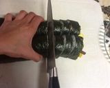 巻き簾不要♪我が家のキンパプ作り方13写真