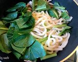 ガーリックバター醤油焼うどん作り方4写真