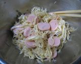 切干大根＆魚肉ソーセージ＆じゃこ甘酢和え作り方4写真