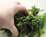 韓国料理ーほうれん草のナムル作り方4写真