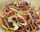 韓国料理ーブルゴギ丼「ブルゴギドッパ」作り方4写真