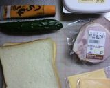 パン屋さんのハムサンド作り方1写真