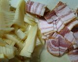 筍のバジルソーススパゲッティ作り方1写真