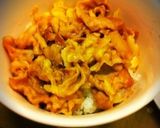 甘めのぶた丼作り方6写真