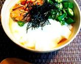 鮭とオクラのとろろ丼作り方5写真