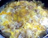 ふわふわ卵つゆだく親子丼♪作り方8写真