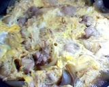 ふわふわ卵つゆだく親子丼♪作り方10写真