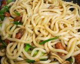 小腹が空いたら焼きうどん☆バター醤油味作り方6写真