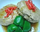 豆腐と鶏ひき肉で☆明太バーグ作り方3写真