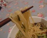 簡単!◆パスタ麺で◆優しい醤油ラーメン作り方5写真