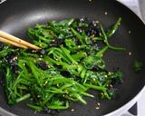 ほうれん草のごま油炒め☆お弁当にも♪作り方6写真