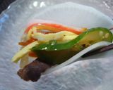 韓国風~薄切り甘酢大根の前菜作り方10写真