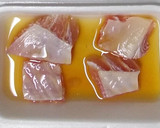 マグロのスキ身で♪(3)揚げない竜田揚げ作り方2写真