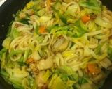 ●濃っくり海鮮焼うどん作り方8写真