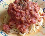 業務スーパーの渡り蟹缶でクリームパスタ作り方5写真