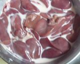 鶏レバーの甘辛煮作り方1写真