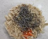 レンジで簡単！人参＆えのきの塩昆布和え作り方2写真