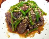 簡単!牛肉とピーマンの柚子胡椒炒め☆作り方4写真