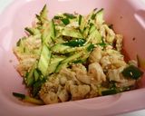 鶏皮きゅうりで捨てずに1品作り方3写真