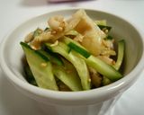 鶏皮きゅうりで捨てずに1品作り方4写真
