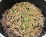 基本の牛丼［覚え書き］作り方9写真