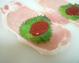 豚肉の梅しそ巻き揚げ作り方1写真