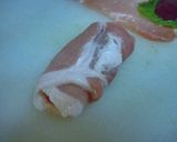 豚肉の梅しそ巻き揚げ作り方4写真