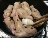 やわらか手羽元＆たまごのお酢煮作り方2写真