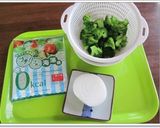 ブロッコリと新玉をプチ!②海藻麺ソースで作り方1写真