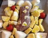 豚ヒレ塩麹漬けのオープン焼き作り方2写真