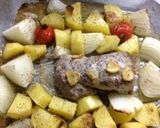 豚ヒレ塩麹漬けのオープン焼き作り方3写真