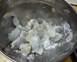 豆腐とグリーンアスパラ＆えびのスープ作り方2写真