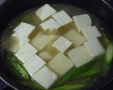 豆腐とグリーンアスパラ＆えびのスープ作り方4写真