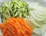 韓国料理ーズッキーニのチヂミ作り方1写真