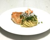 カニ味噌とカニカマの柚子胡椒冷製パスタ作り方22写真