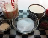 自信作!クセになる濃厚パンナコッタ。作り方1写真
