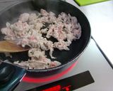 ポークチャップ＊とろ卵のっけ丼作り方3写真