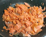 焼き鮭リメイク☆簡単ちらし寿司作り方3写真