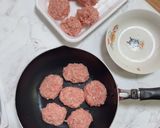 手作りふっくらハンバーグ作り方3写真