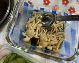 もずくときのこ酢の物作り方3写真