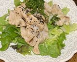 豚しゃぶサラダ　ごま味作り方4写真
