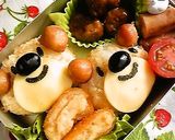 小食児に♪簡単くまさんおにぎり♪キャラ弁作り方7写真