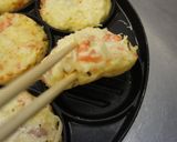 父の日に☆おだしで食べる大和芋お好み焼き作り方3写真