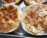 栗ジャムとミニトマトの胡麻チーズトースト作り方1写真