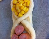 よくばりパン(マヨコーン＆生ハム)作り方5写真