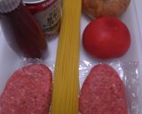 ミートボールパスタ(生ハンバーグ使用)作り方1写真