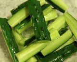 豚肉となす、きゅうりのラー油炒め♪作り方2写真