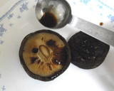 焼きシイタケとほうれん草のポン酢和え作り方1写真