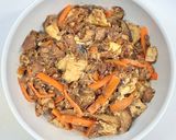 サバ缶で木綿豆腐のそぼろご飯作り方6写真